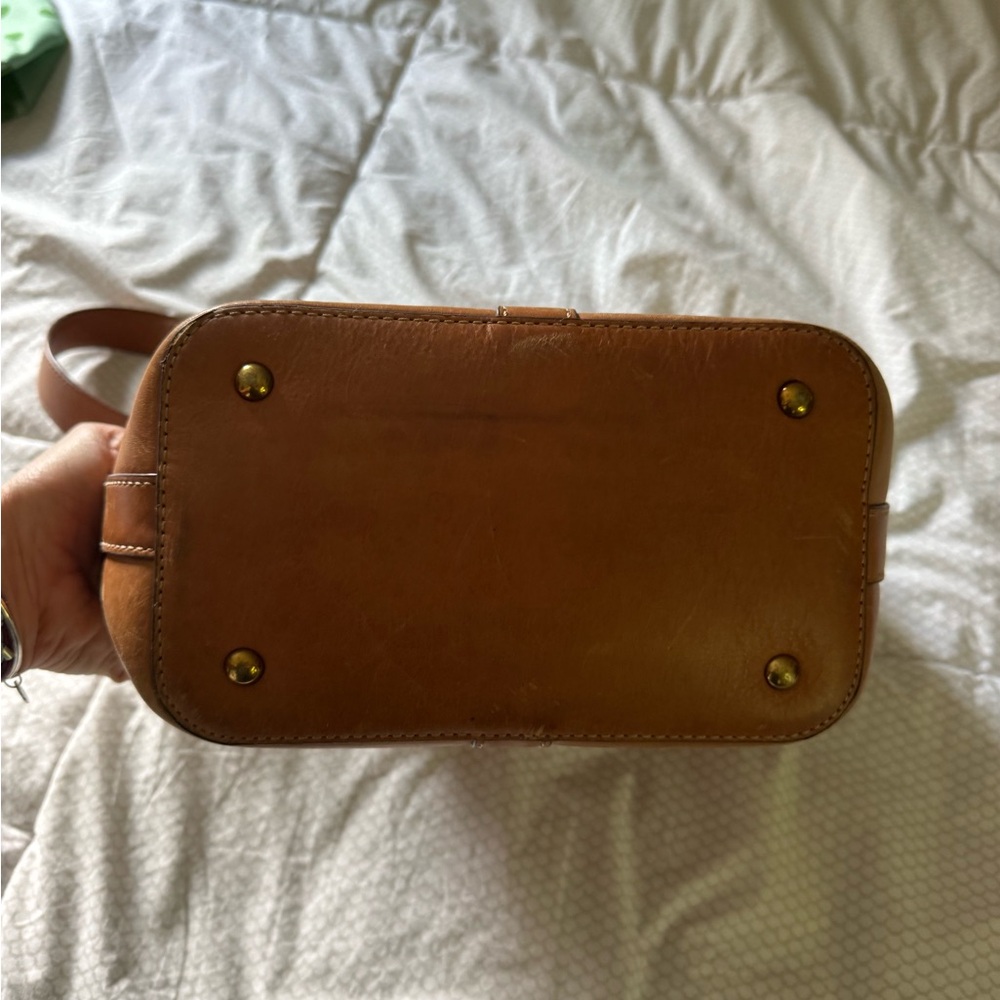 Frye Tan Leather Shoulder Bag - Picture 5 of 8